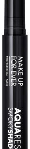 Make Up For Ever Aqua Resist Smoky Shadow Водостойкие тени для век в стике | 1 КАРБОН