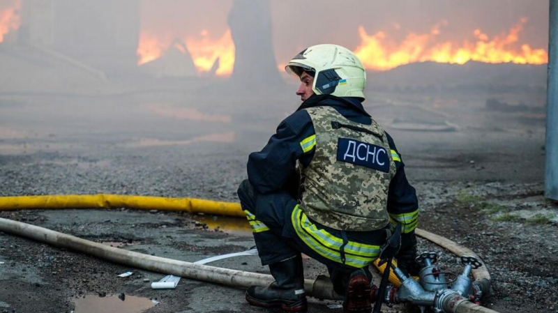 В Херсоне поражены складские помещения