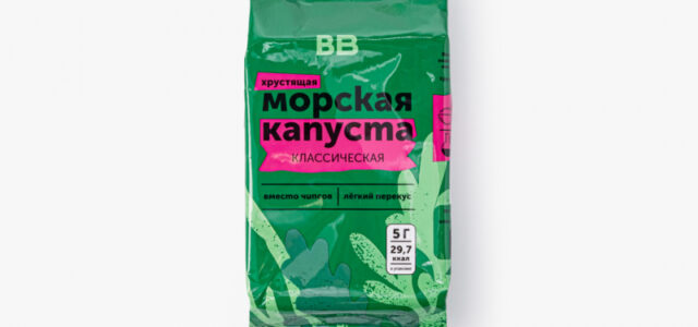Морская капуста хрустящая классическая, 5 г