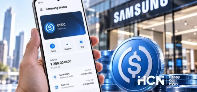 Samsung добавит переводы USDC в кошелёк Wallet для 82 млн устройств Galaxy