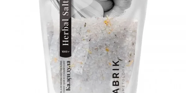 Соль для ванны Fabrik Cosmetology Herbal Salt Календула, 1000 г