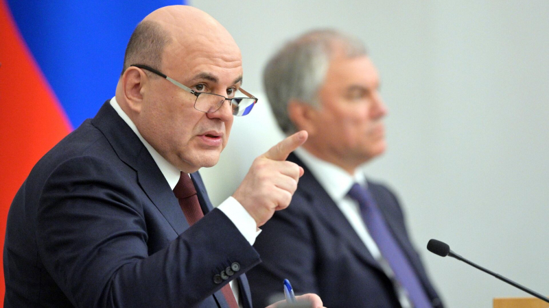 Мишустин назвал темы отчета правительства в Госдуме