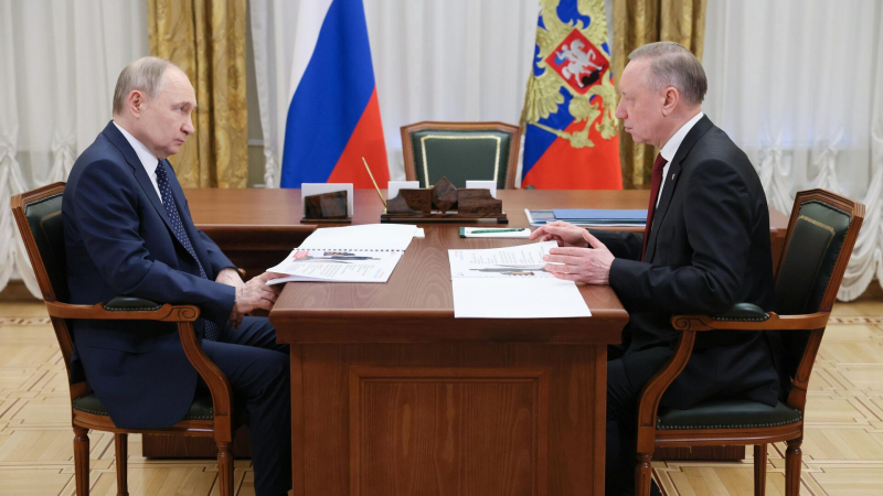 Путин оценил темпы развития экономики Санкт-Петербурга