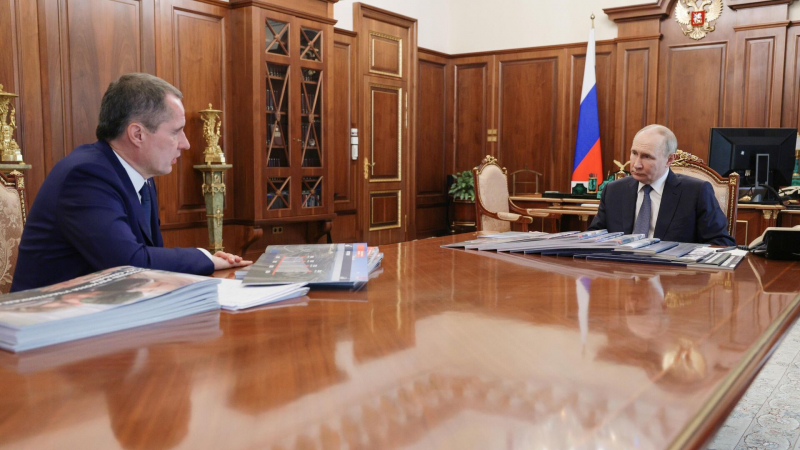 Путин прокомментировал состояние сельского хозяйства в Белгородской области